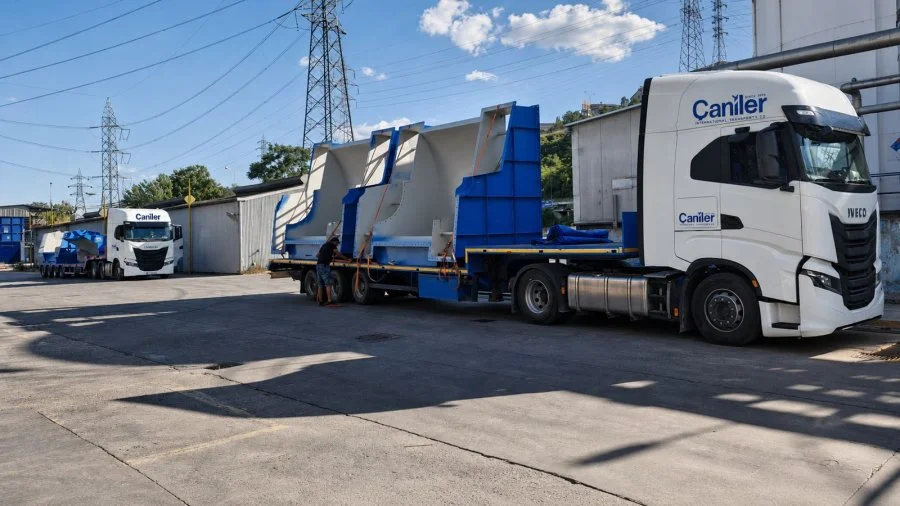 Special machinery transport for Kroman Çelik: project completed