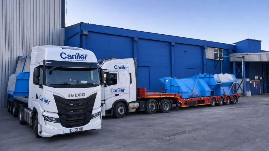 Kroman Çelik için özel makine taşımacılığı: proje tamamlandı