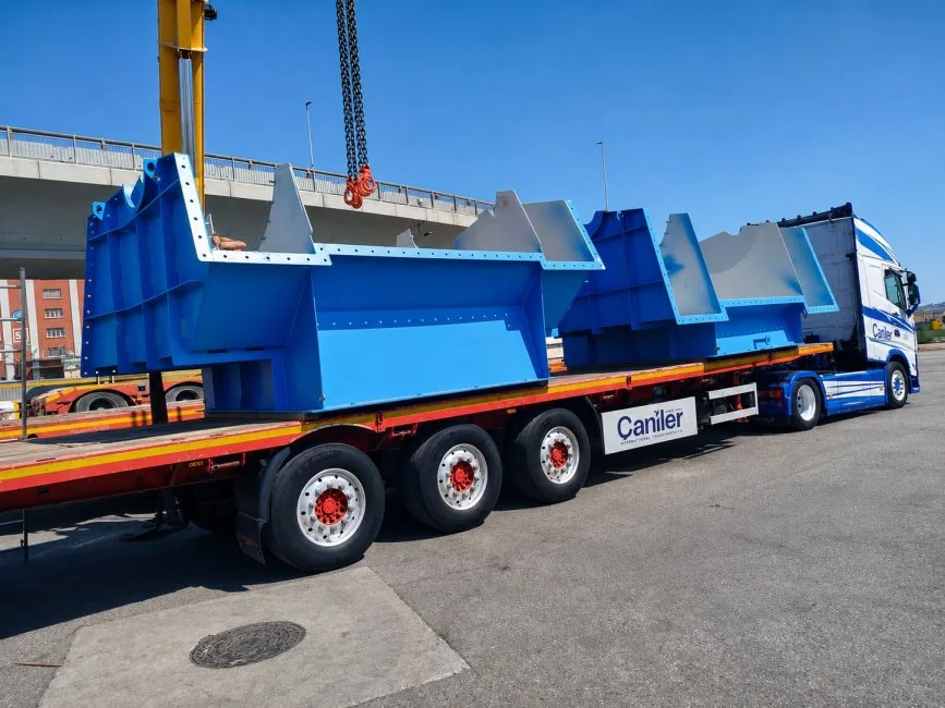 Special machinery transport for Kroman Çelik: project completed
