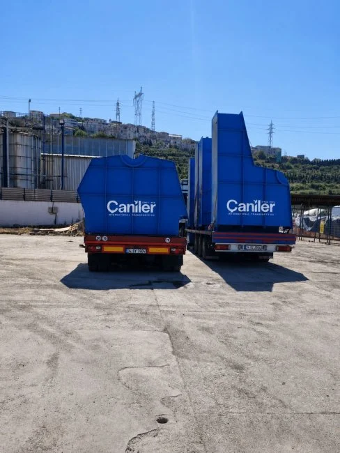 Special machinery transport for Kroman Çelik: project completed