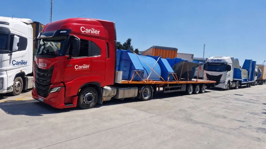 Kroman Çelik için özel makine taşımacılığı: proje tamamlandı